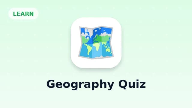 Geography Quiz