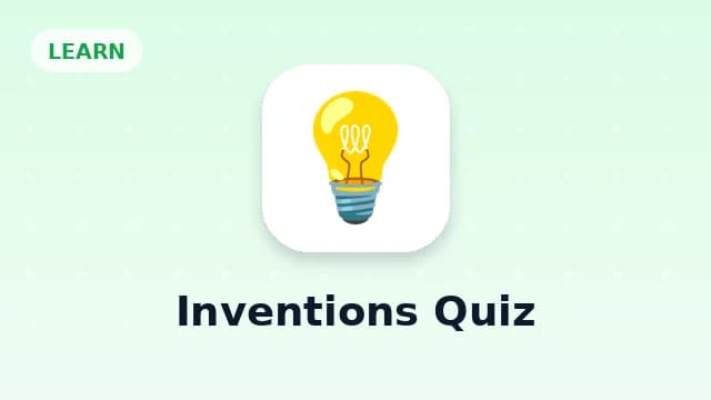 Inventions Quiz