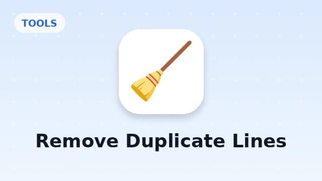 Remove Duplicate Lines