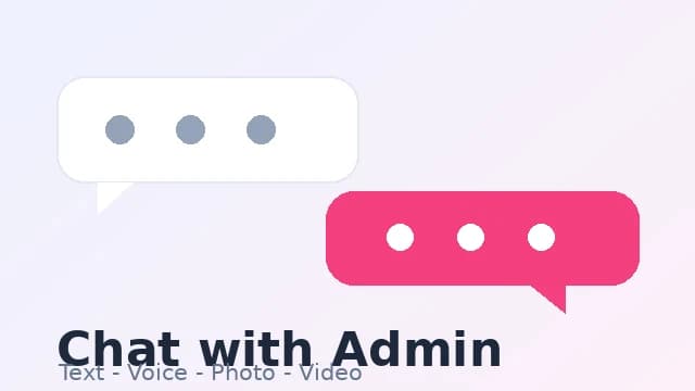 Chat with Admin