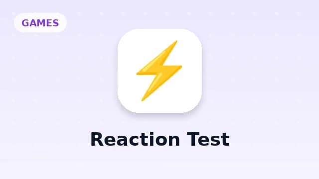 Reaction Test
