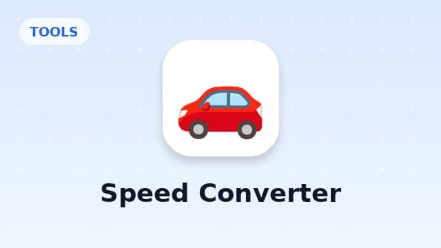 Speed Converter
