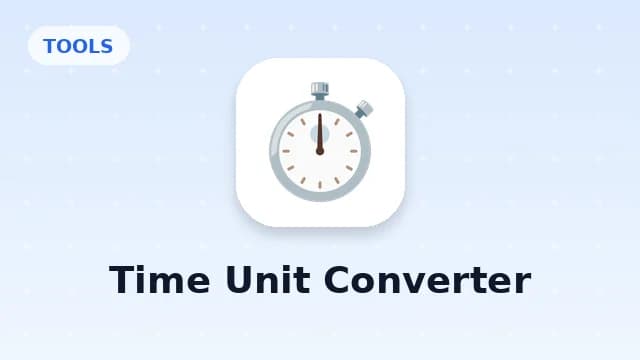 Time Unit Converter