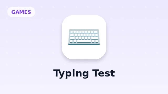 Typing Test