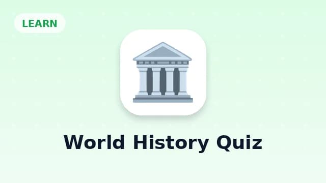 World History Quiz